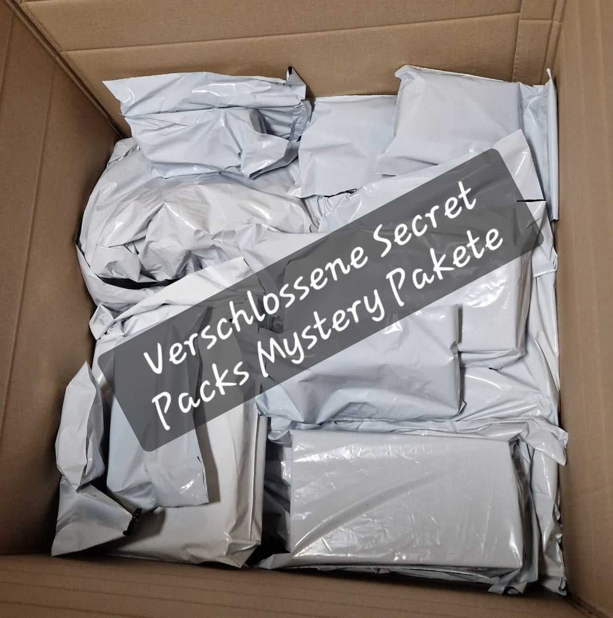 Secret Packs Automaten Mystery Pakete verschlossen 10 Stück