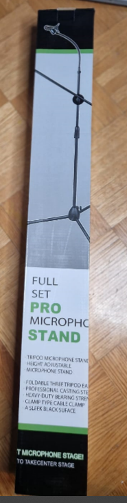 Mikrofonstativ "Pro" mit Schwenkarm Tiktok Mikro Ständer