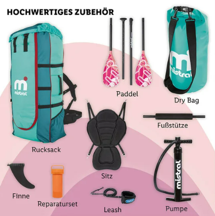 Mistral SUP »VIVID 10'6"« mit Doppelkammer-System