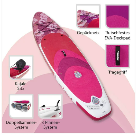Mistral SUP »VIVID 10'6"« mit Doppelkammer-System