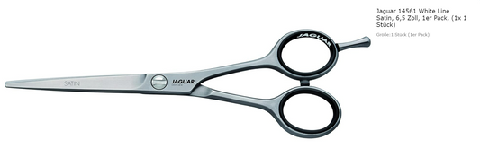 Jaguar 14561 White Line Satin, 6,5 Zoll, 1er Pack, (1x 1 Stück)