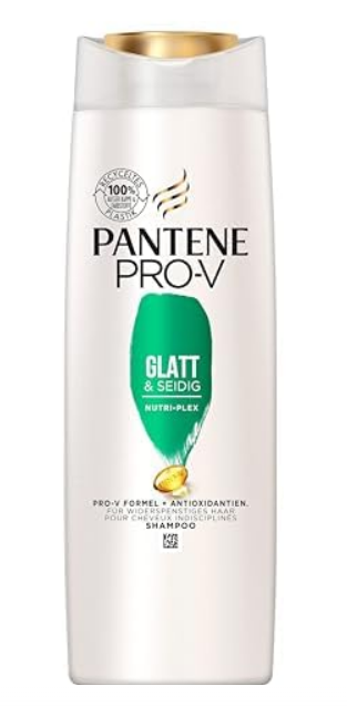 Pantene Pro-V Glatt & Seidig Shampoo 4 x 300ml