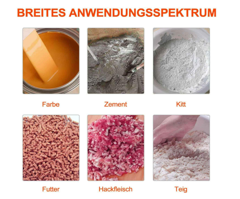 Mörtel/ Farbe/ Gips Rührer 6 Gang Metallgetriebe
